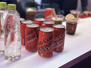 「Coke STUDIO Live with NewJeans, powered by Spotify」の様子。