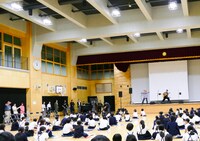「第81回全国小学生歯みがき大会」の様子。（写真提供：日音）