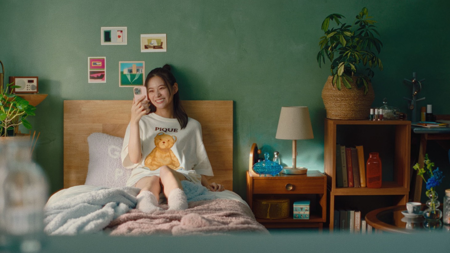 スペシャルムービー「父の日に、ジェラピケを。」より。