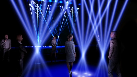 「Perfume Disco-Graphy」会場内イメージ