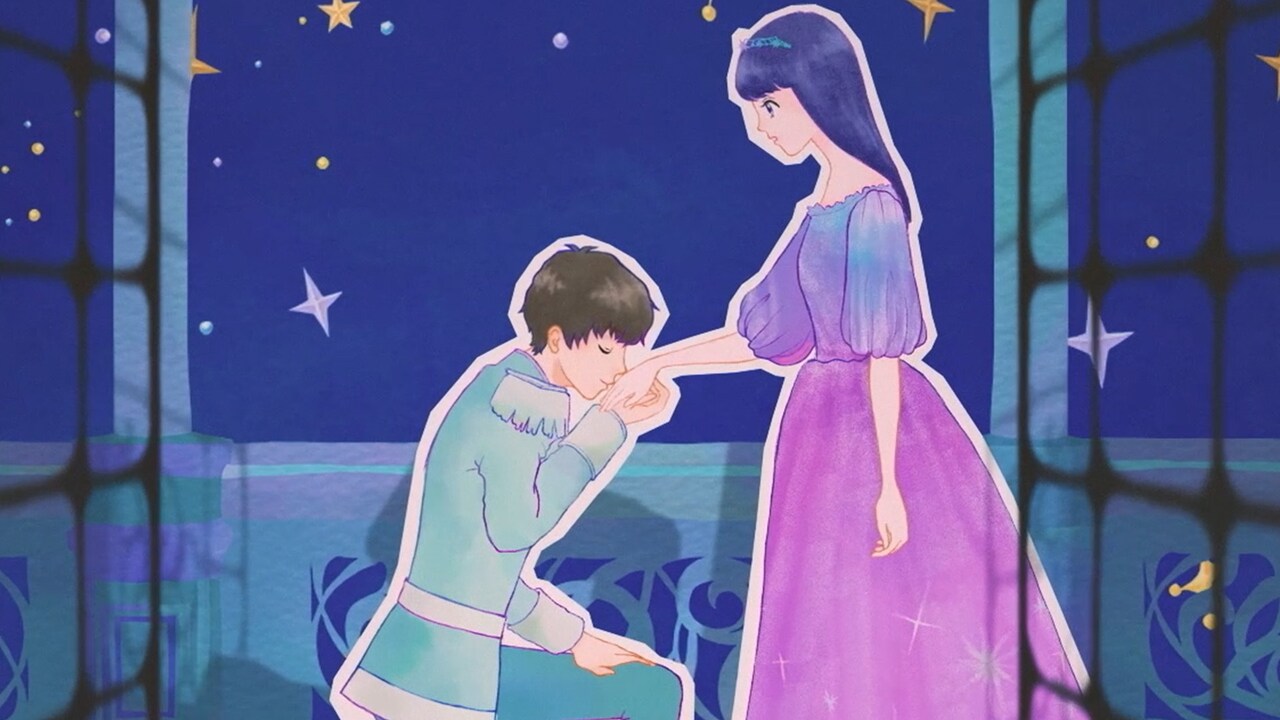 すとぷり「お姫様になっていいよ」ミュージックビデオのサムネイル。