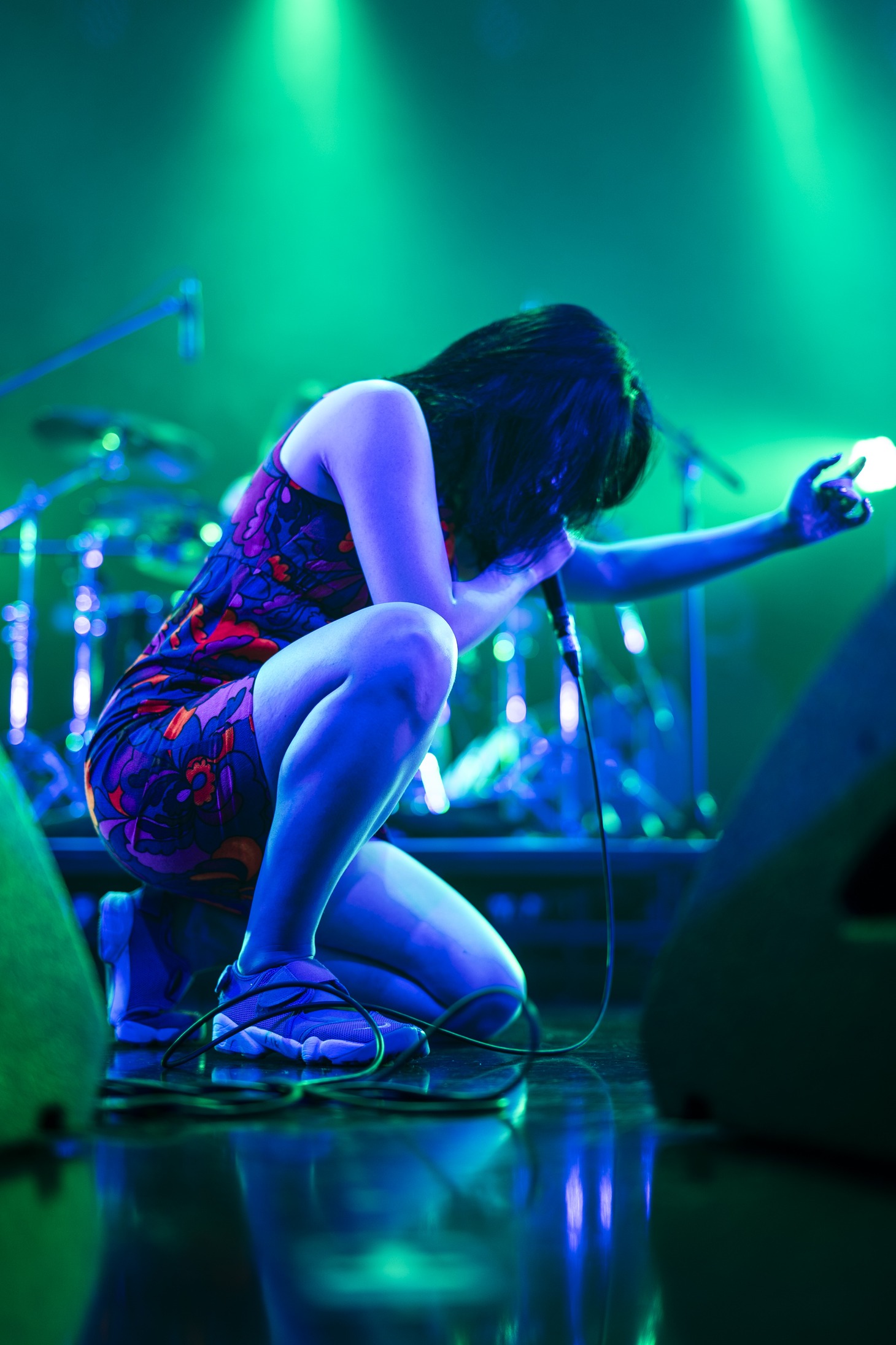 あっこりんりん（Vo / おとぼけビ～バ～）（Photo by MAYUMI）