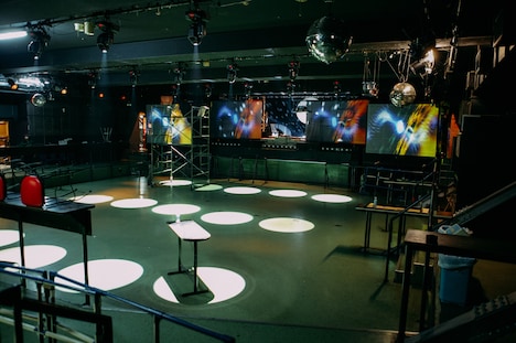 新宿LIQUIDROOMのフロア。
