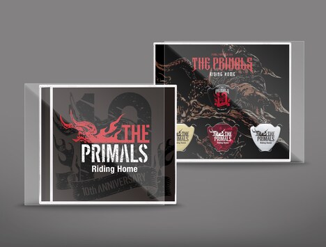 THE PRIMALS「THE PRIMALS - Riding Home」パッケージデザイン (c)SQUARE ENIX