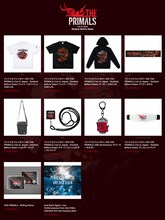 「THE PRIMALS Live in Japan - Darkest Before Dawn」グッズ