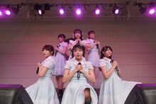 STU48「懐かしい明日」リリース記念イベントの様子。(c)STU