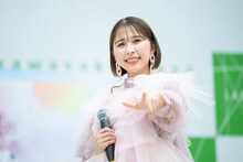 Zポーズを決める玉井詩織。