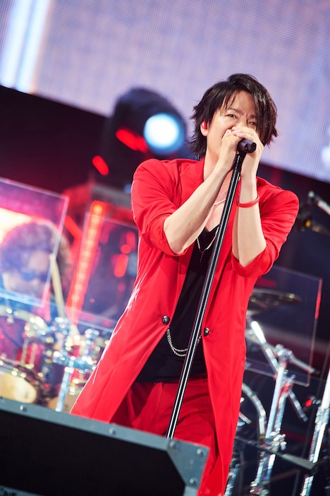 TERU(Vo)(撮影:田辺佳子)