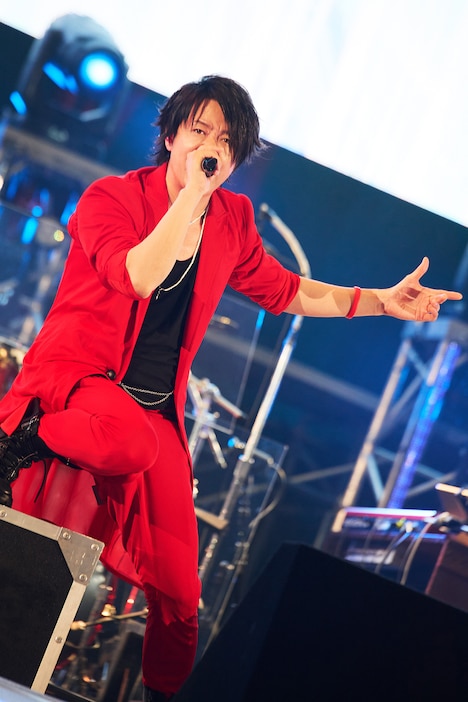 TERU(Vo)(撮影:田辺佳子)