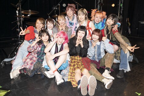 BiSとGacharic Spin。（Photo by MAYUMI）