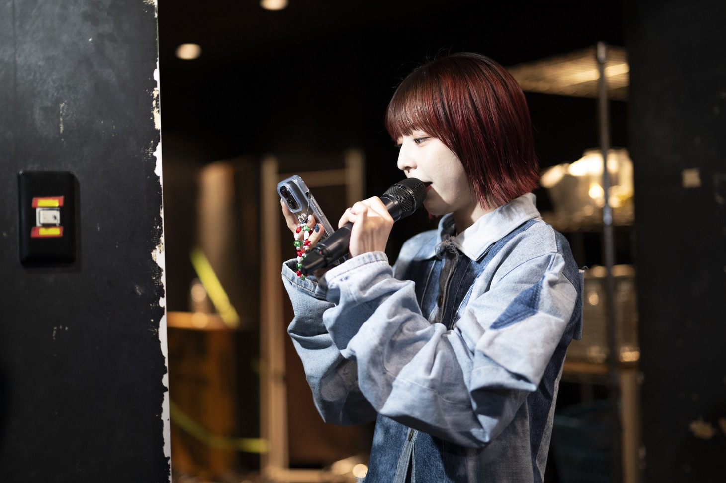 影ナレ中のナノ3（BiS）（Photo by MAYUMI）