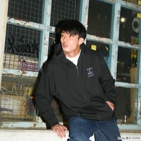 「流星乙女ギャラクティア 90's Retro-like Zip-up hoodie」着用画像