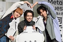 左からユーキ、タカシ、リョウガ。