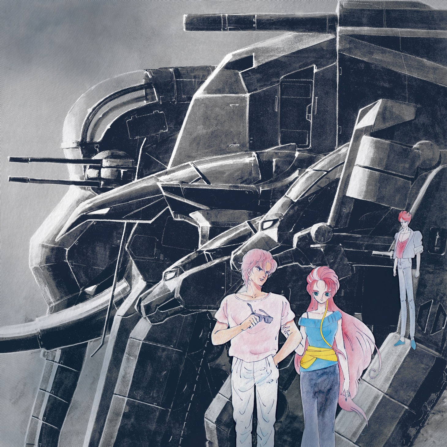 「超獣機神ダンクーガ　BGM COLLECTION Vol.1」ジャケット (c)DANCOUGA Partner