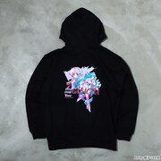 流星乙女ギャラクティア 90's Retro-like Zip-up hoodie