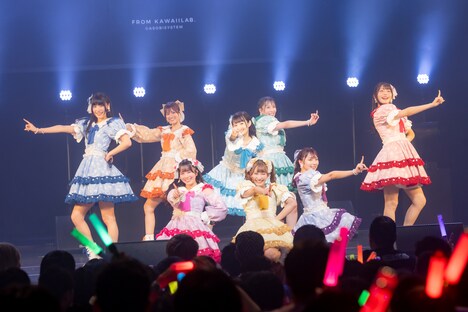 「SWEET STEADY 1stワンマンライブ -始まりの合図-」の様子。(撮影:ヨシモリユウナ)