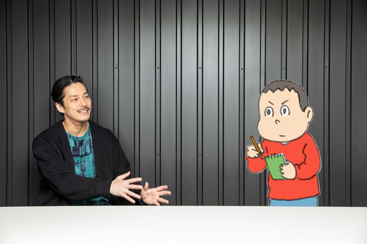 EPの狙いを質問するキニナル君。