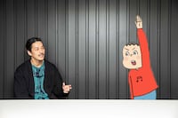 A&Rとマネジメントの仕事の違いを質問するキニナル君。