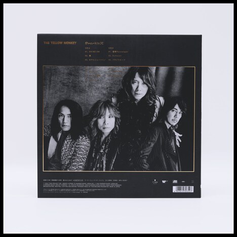 THE YELLOW MONKEY「Sparkle X」アナログ盤パッケージ裏面