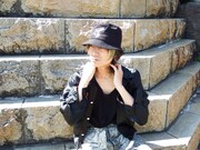 a flood of circleとCA4LAのコラボレーションバケットハット。