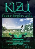 キズ単独公演「Peace begins with...」フライヤー