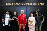 左から亀田誠治、高橋優、箭内道彦、石川さゆり、TAKURO（GLAY）。（撮影：石井麻木）