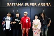 左から亀田誠治、高橋優、箭内道彦、石川さゆり、TAKURO(GLAY)。(撮影:石井麻木)