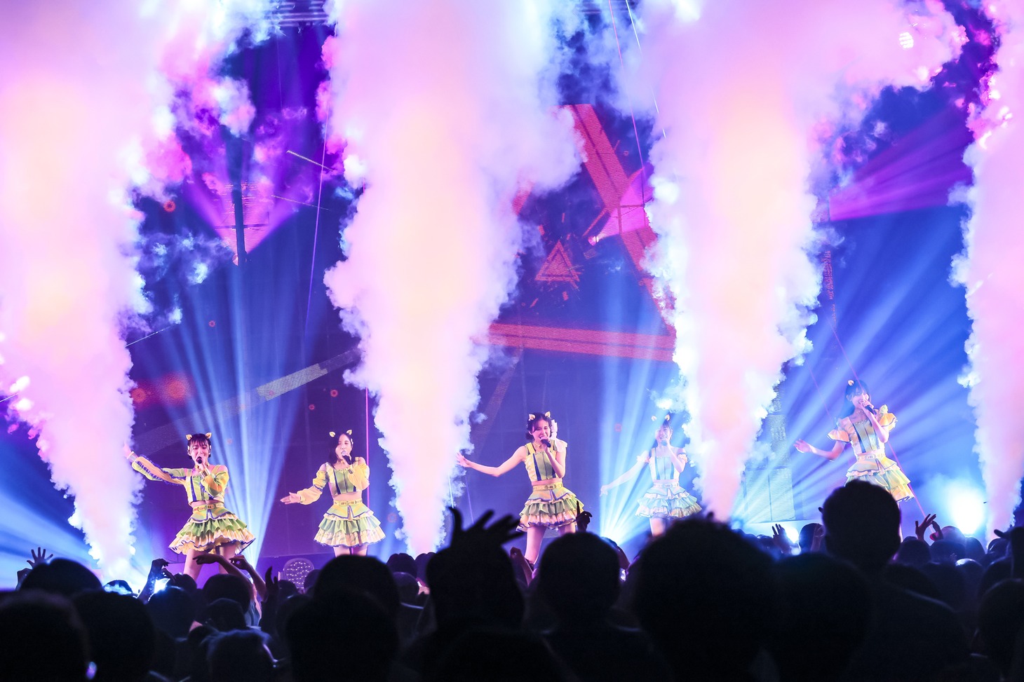 「Devil ANTHEM. 10th Anniversary Year SPRING→SUMMER TOUR 2024 FINAL TOKYO『十年十夏（じゅうねんとなつ）』」の様子。（撮影：笹森健一）