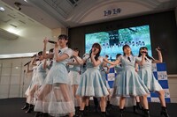 STU48「懐かしい明日」リリース記念イベントの様子。(c)STU