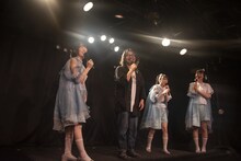 RYUTistと曽我部恵一（撮影：石垣星児）