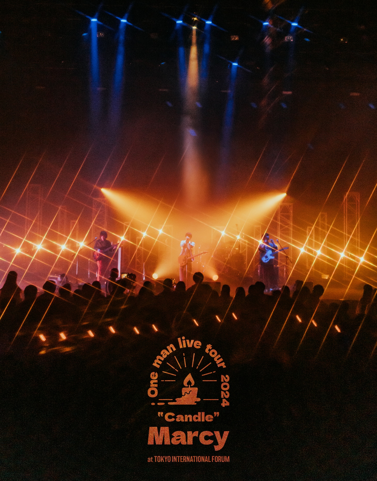 マルシィ「マルシィ one man live tour 2024 “Candle”」受注限定盤付属スリーブケースのデザイン。