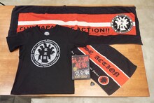 林家つる子所有の氣志團グッズ。