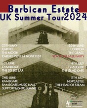 「Barbican Estate UK Summer Tour2024」ビジュアル
