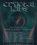Crystal Lake「BludGod Release Japan Tour 2024」告知用画像