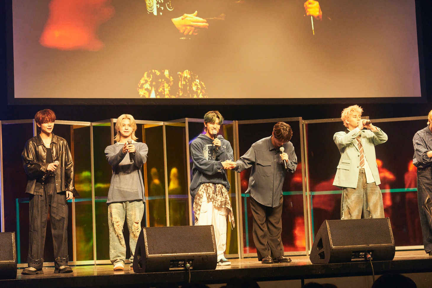 「INI 6TH SINGLE “THE FRAME” COME BACK EVENT」の様子。(c) LAPONE Entertainment