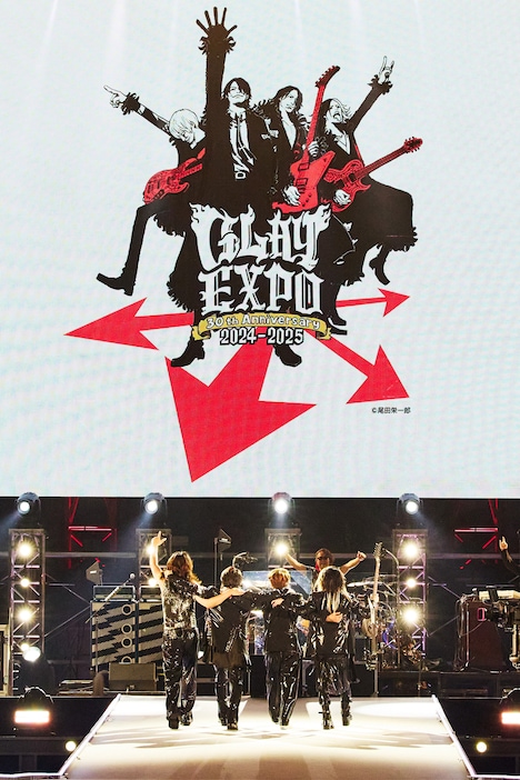 「GLAY 30th Anniversary GLAY EXPO 2024-2025」の様子。
