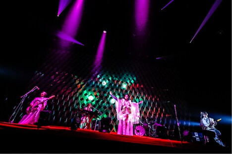 「女王蜂 結成15周年単独公演『正正正(15)』」の様子。