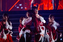「櫻坂46 4th ARENA TOUR 2024 新・櫻前線 -Go on back?- IN 東京ドーム」の様子。（撮影：上山陽介）