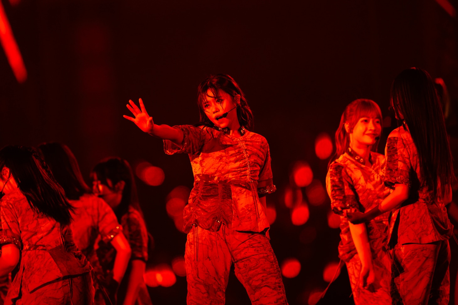 「櫻坂46 4th ARENA TOUR 2024 新・櫻前線 -Go on back?- IN 東京ドーム」の様子。（撮影：上山陽介）