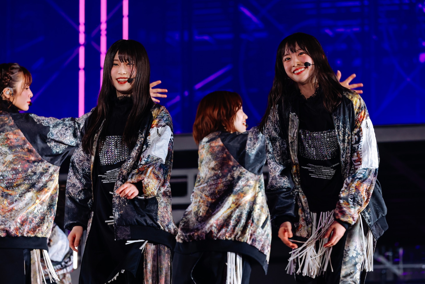 「櫻坂46 4th ARENA TOUR 2024 新・櫻前線 -Go on back?- IN 東京ドーム」の様子。（撮影：上山陽介）