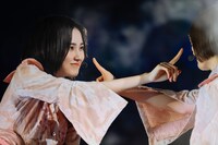 「櫻坂46 4th ARENA TOUR 2024 新・櫻前線 -Go on back?- IN 東京ドーム」の様子。（撮影：上山陽介）