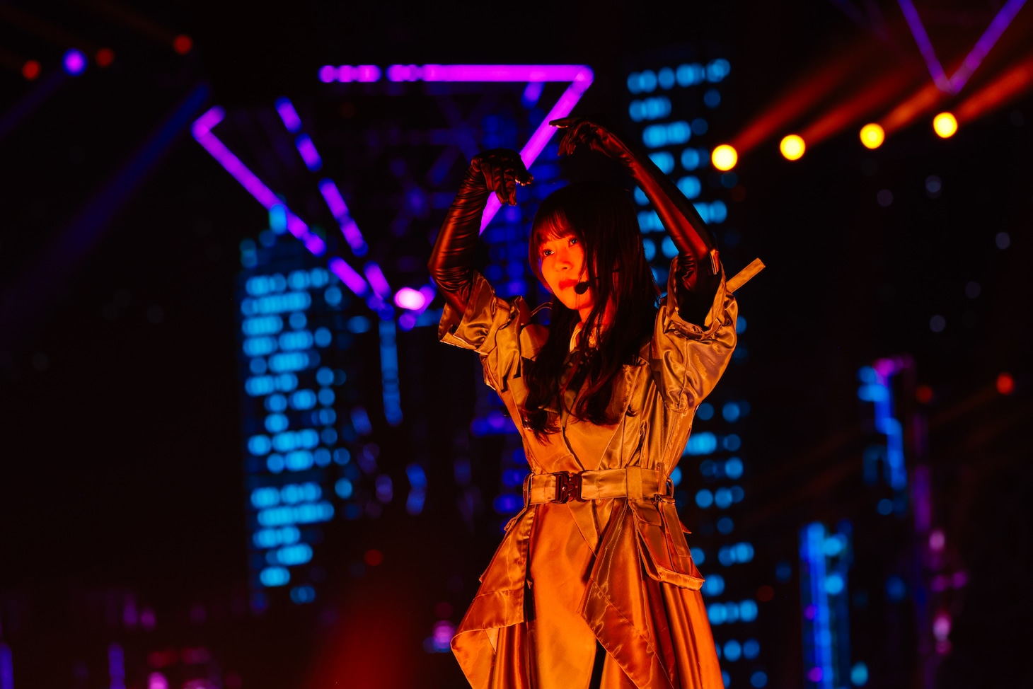 「櫻坂46 4th ARENA TOUR 2024 新・櫻前線 -Go on back?- IN 東京ドーム」の様子。（撮影：上山陽介）