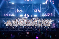 「櫻坂46 4th ARENA TOUR 2024 新・櫻前線 -Go on back?- IN 東京ドーム」の様子。（撮影：上山陽介）