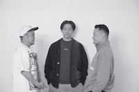 左からサイプレス上野、KEN THE 390、輪入道。