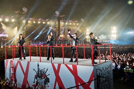 「GLAY 30th Anniversary GLAY EXPO 2024-2025」の様子。