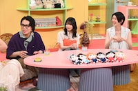 左から高比良くるま、森田ひかる、栗原恵。(c)テレビ朝日