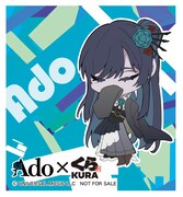 Adoロールケーキに付属するステッカー。