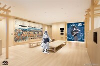 くら寿司 グローバル旗艦店 なんばパークスサウスの装飾。