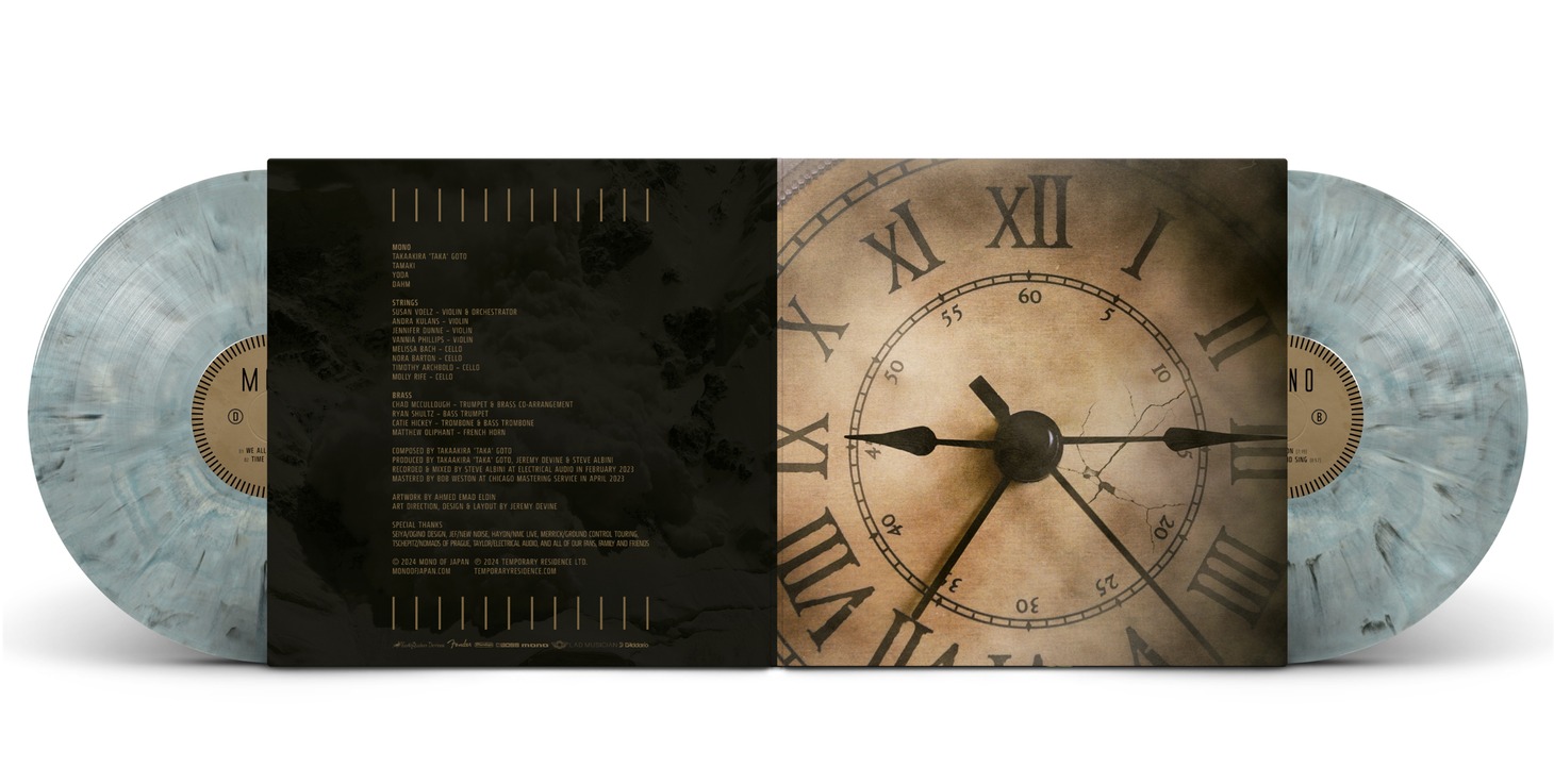 MONO「OATH」Cloudy Sky Vinyl盤パッケージ内容