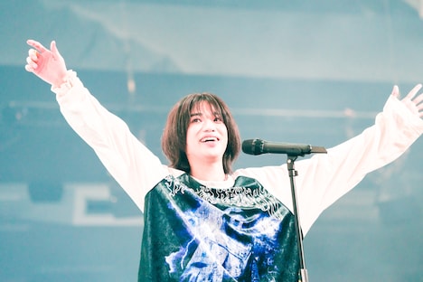 りょたち(G, Vo)(撮影:オオツボユウガ)